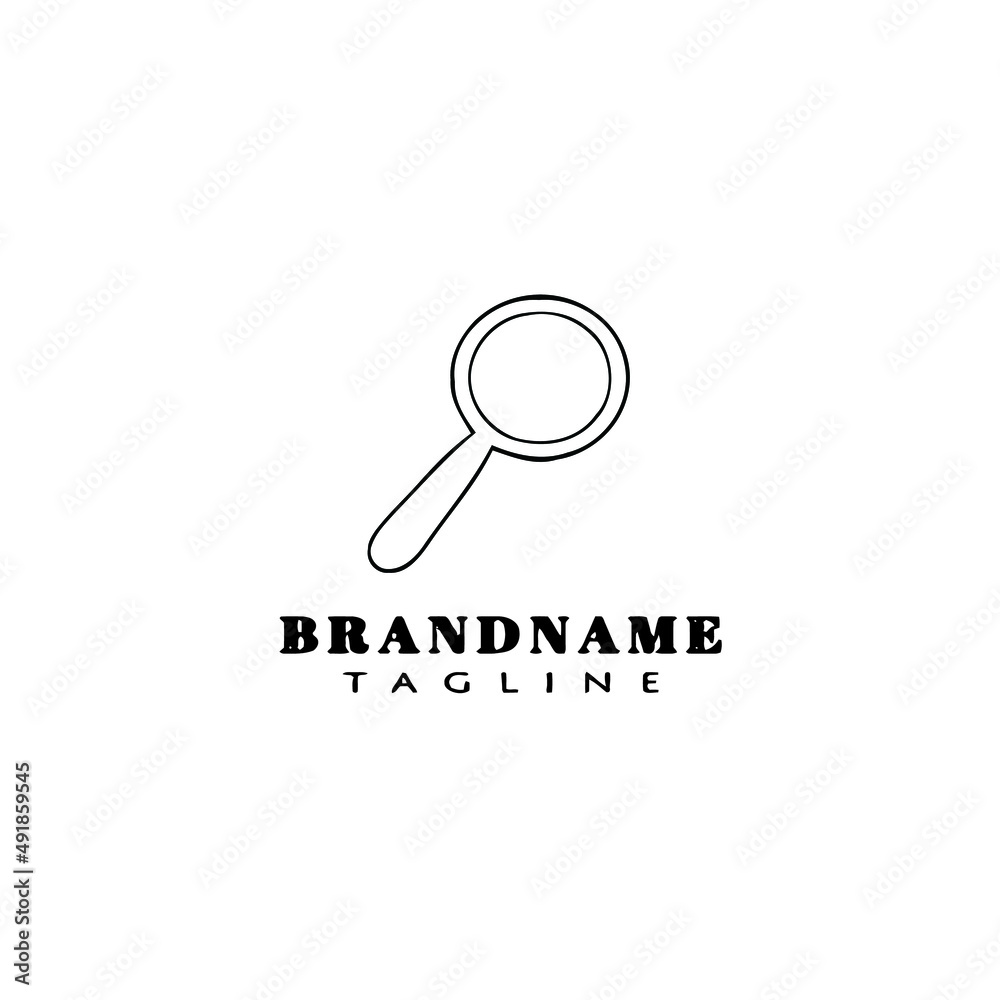 magnifying glass logo icon design template vector magnifying glass logo icon design template vector