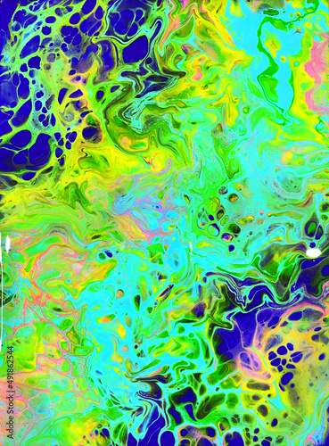 fluid abstract art wallpaper background 