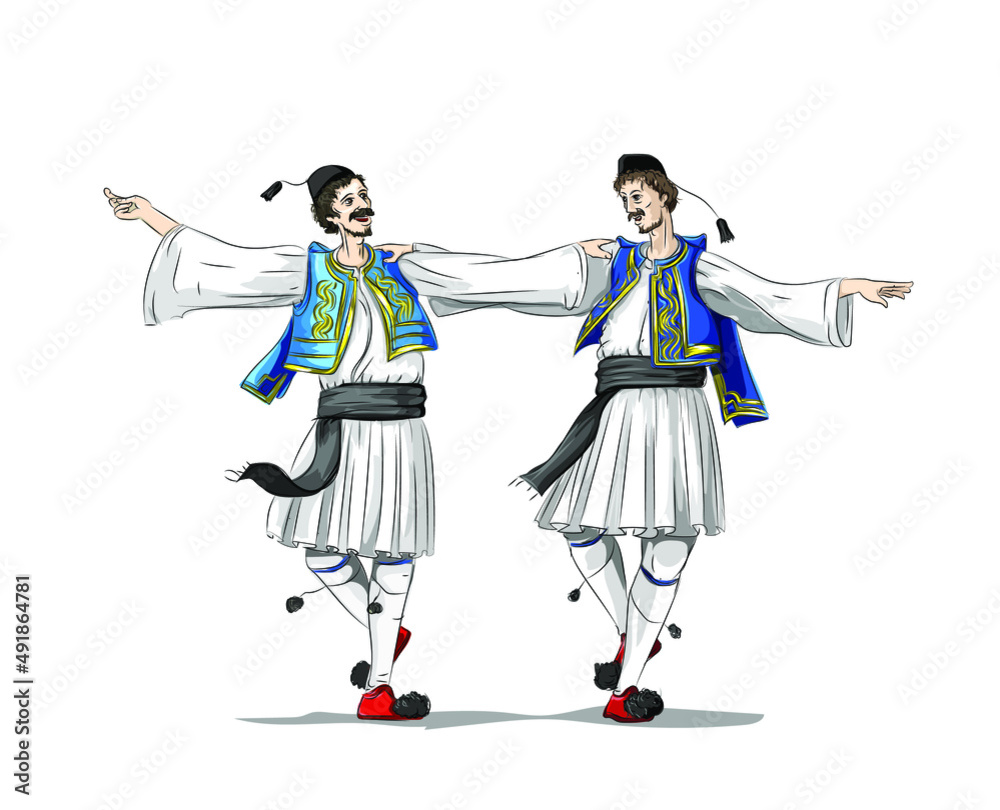Tsolias (Greek Traditional Costume) Red - Greek Variety Store