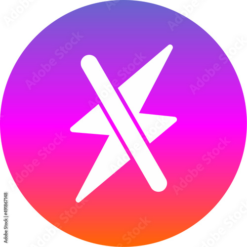 Zap Off Icon