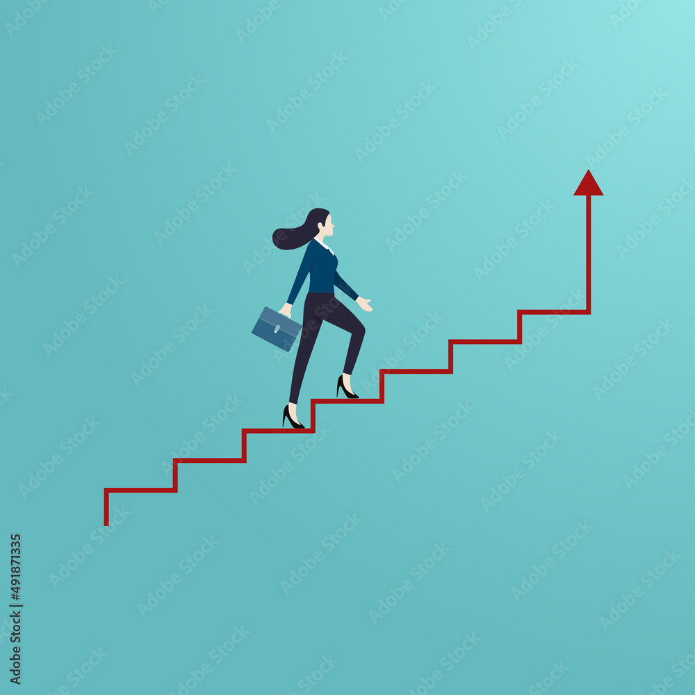 Business opportunity and leader woman concept Business opportunity and leader woman concept