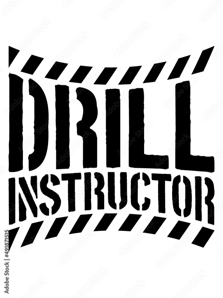 Warnband Drill Instructor 