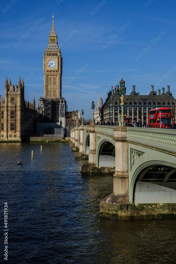 Westminster Bridge, London, England, Great Britain