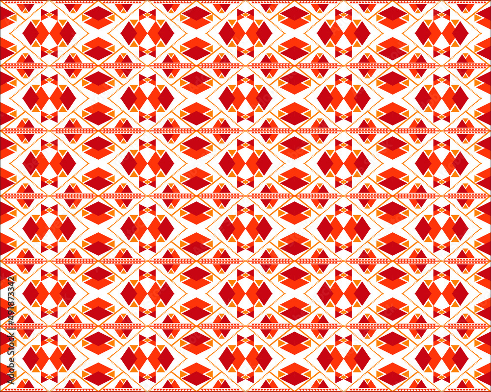 seamless pattern with red hearts seamless pattern with red hearts