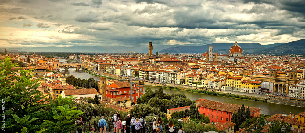 Aussicht auf Florenz