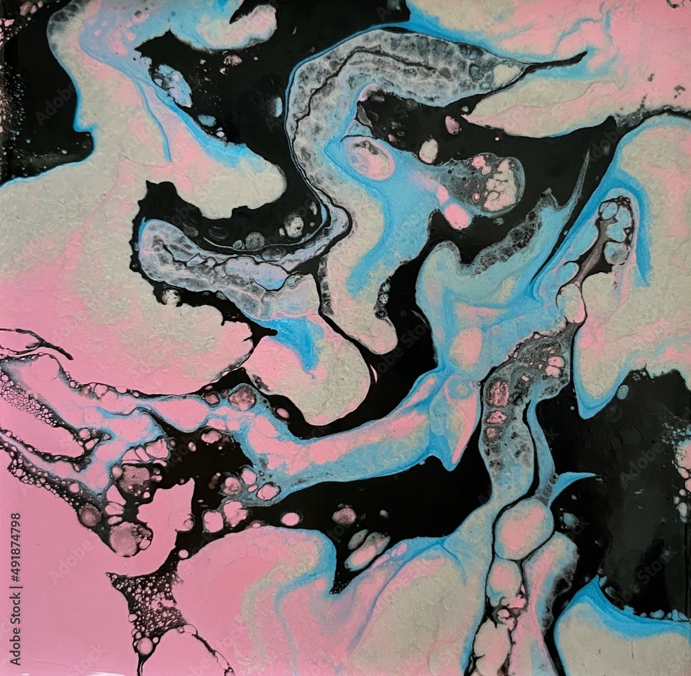 Abstract fluid art background illustration wallper unique artwork