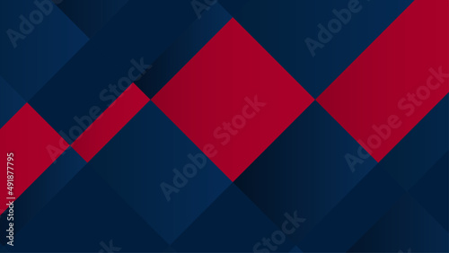 Modern blue red abstract background. Presentation design. Suit for business, corporate, institution, party, festive, seminar, and talks. Vector Illustration