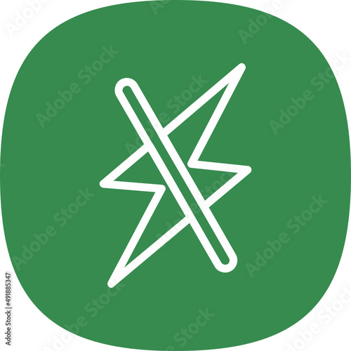 Zap Off Icon