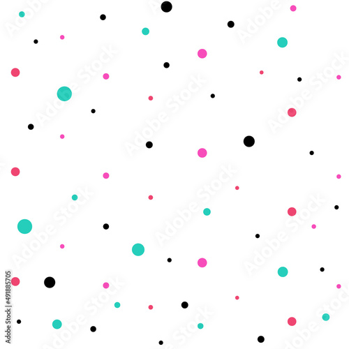 Abstract seamless dot design background
