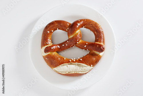 Obraz na płótnie Freshly baked pretzel