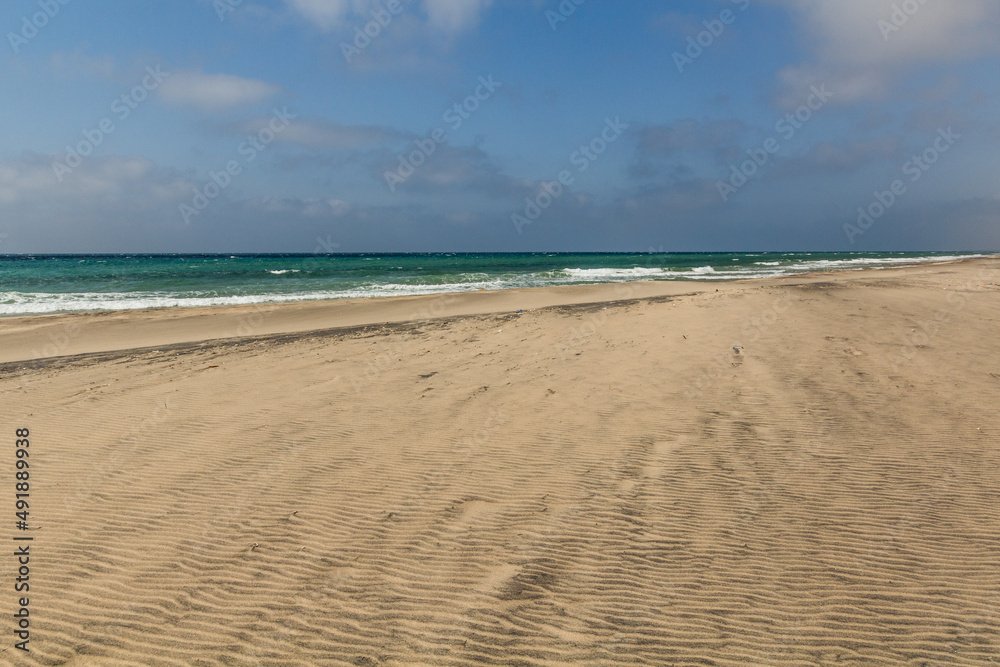 Sand beach in Berbera, Somaliland