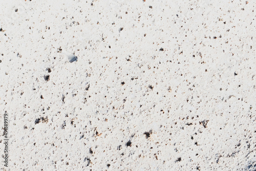 White porous textured natural background . Idea for copy space