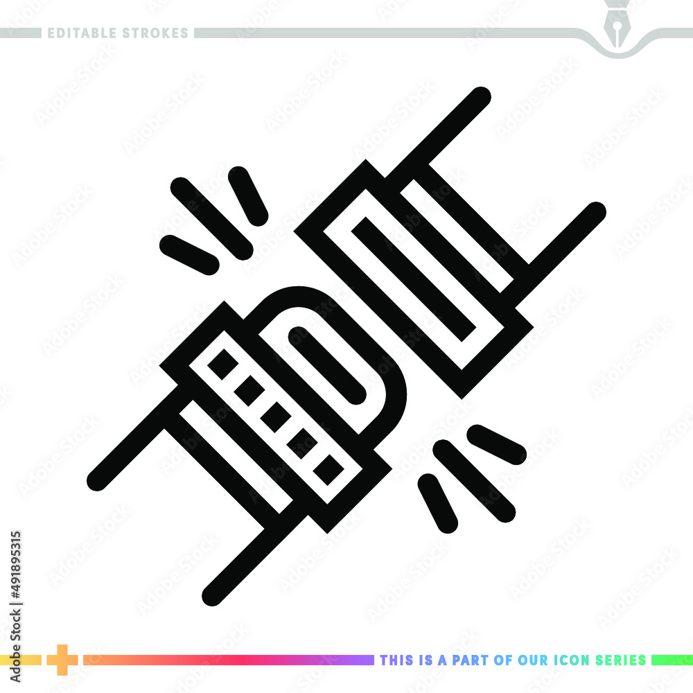 Line icon for car seat belts illustrations with editable strokes. This vector graphic has customizable stroke width. Line icon for car seat belts illustrations with editable strokes. This vector graphic has customizable stroke width.