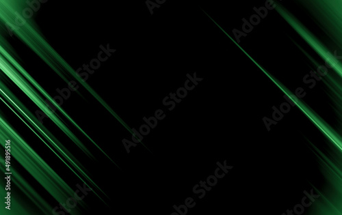 Background black and green dark are light with the gradient is the Surface with templates metal texture soft lines tech gradient abstract diagonal background silver black sleek with gray. © Kamjana