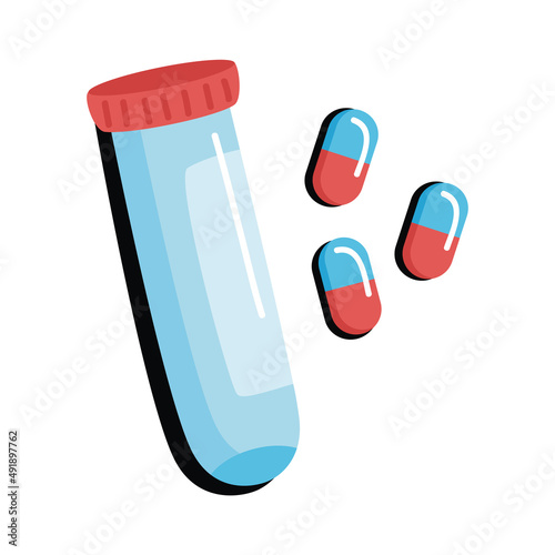 tube test with capsules