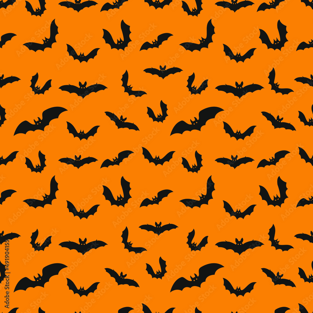 seamless bat pattern for background, greeting card, packaging, texture, fabric pattern, wallpaper, wall decoration seamless bat pattern for background, greeting card, packaging, texture, fabric pattern, wallpaper, wall decoration