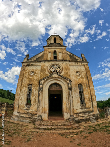 close-up of a little church in the countryside © Estefano