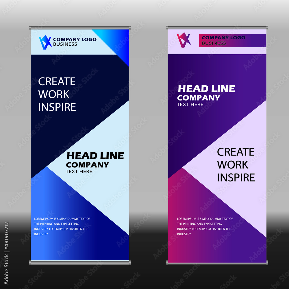 Roll up banner design template vector,business brochure flyer,modern publication x-banner and roll up. Roll up banner design template vector,business brochure flyer,modern publication x-banner and roll up.