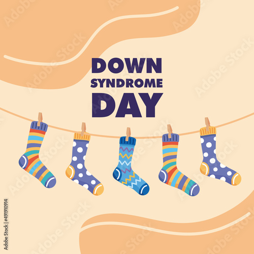 down syndrome postcard