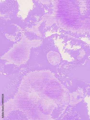Lilac background with white-pink spots. Canvas for printing. Beautiful pattern in pink and white for fabric and paper.