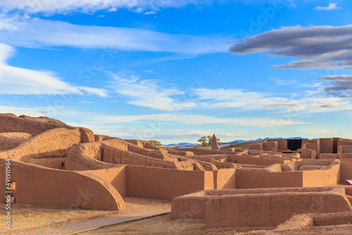 Paquime archaeological ruins in Nuevo Casas Grandes in Northern Mexico a Unesco world heritage site.