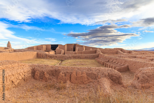 Paquime archaeological ruins in Nuevo Casas Grandes in Northern Mexico a Unesco world heritage site. The ruins are linked to sites in Arizona and New Mexico in the USA. photo