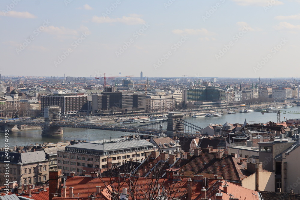 Naklejka premium Budapest, Hongrie