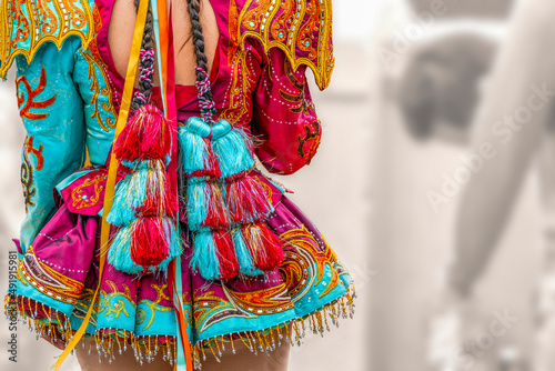 Peruvian traditional holiday costumes