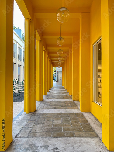 Corridor perspective - design District Miami
