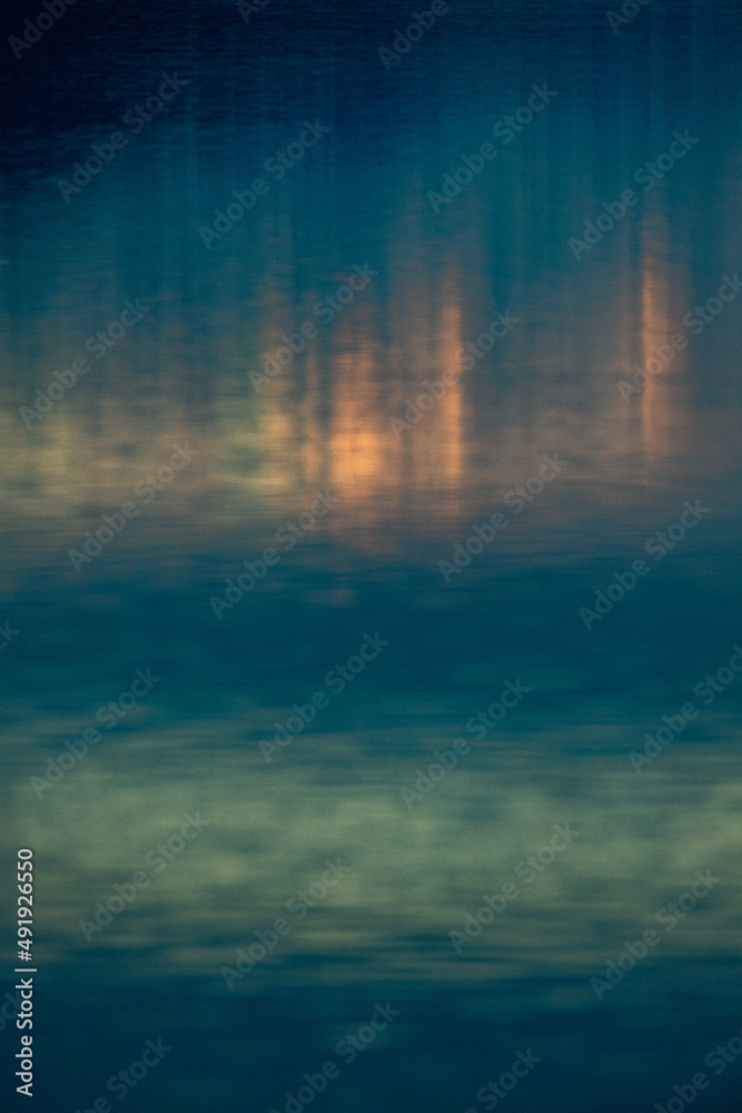 Colors on water Colors on water