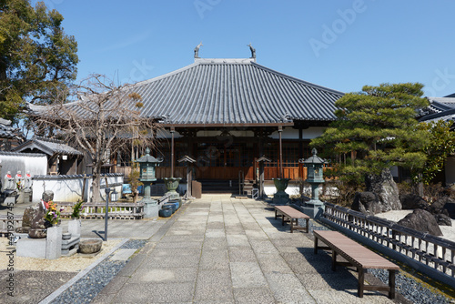 醤油発祥の湯浅　深専寺　本堂　和歌山県湯浅町