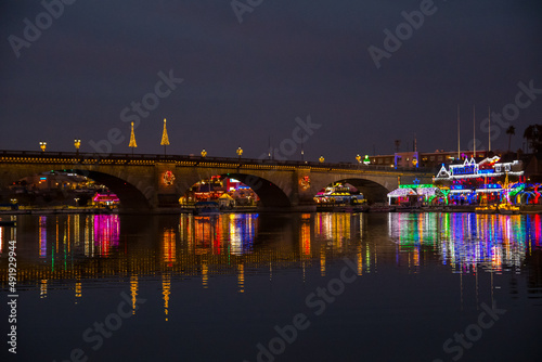 A London Bridge in Lake Havasu, Arizona photo