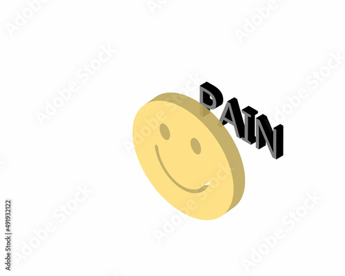 eccedentesiast or smiling depression  hides their pain behind a smile