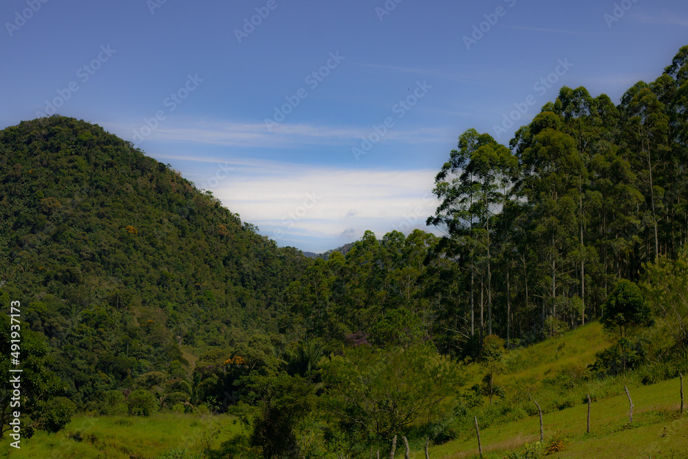 view from the top of the mountain