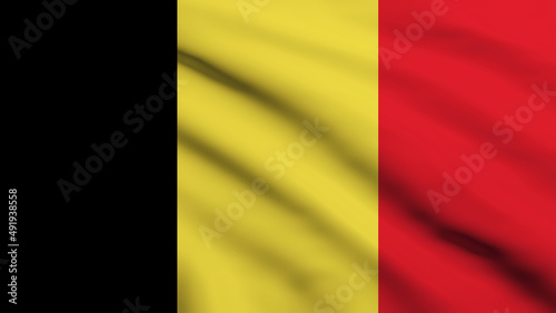 Belgium National Flag Wallpaper Background