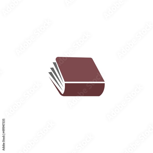 Book logo icon illustration design template