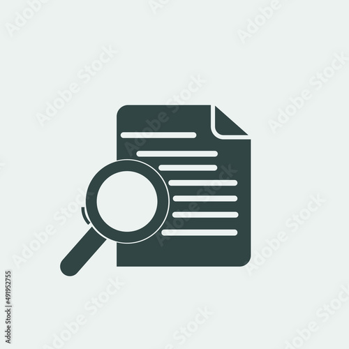 Content_search vector icon illustration sign