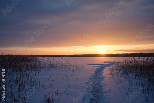 Ostfriesland im Winter  photo