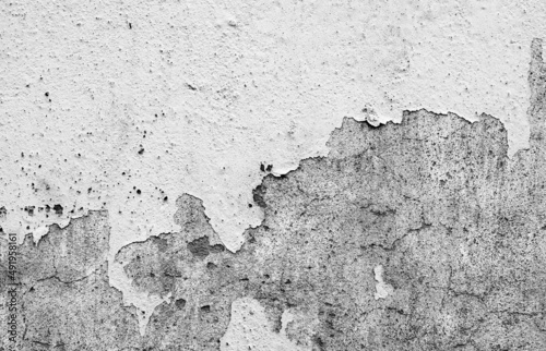 Rustic old broken concrete wall surface for texture background