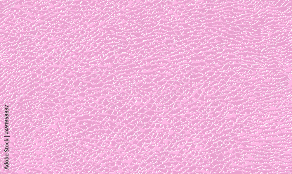 Fototapeta premium Seamless leather texture tinted with a trendy coral color. Skin texture, leather background. Pale pink leatherette, closeup. Realistic fashionable pattern. Genuine leather painted pink. Vector EPS10