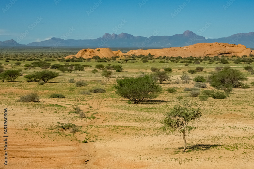 Namibia, the desert of Spitzkoppe in Damaraland, beautiful landscape
Namibia, the desert of Spitzkoppe in Damaraland, beautiful landscape