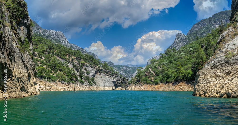 Fototapeta premium Green Canyon in Manavgat, Turkey