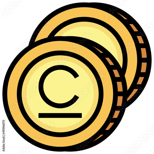 SOM filled outline icon,linear,outline,graphic,illustration