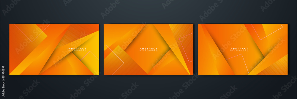 Orange yellow abstract background geometry shine and layer element vector for presentation design. Suit for business, corporate, institution, party, festive, seminar, and talks. Orange yellow abstract background geometry shine and layer element vector for presentation design. Suit for business, corporate, institution, party, festive, seminar, and talks.