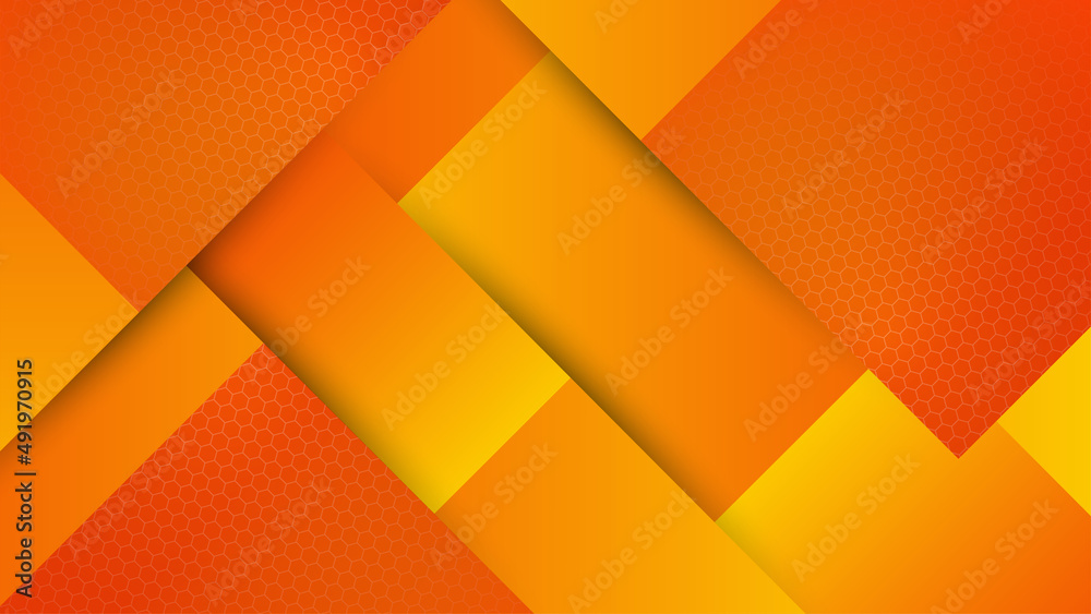 Orange yellow abstract background geometry shine and layer element vector for presentation design. Suit for business, corporate, institution, party, festive, seminar, and talks. Orange yellow abstract background geometry shine and layer element vector for presentation design. Suit for business, corporate, institution, party, festive, seminar, and talks.