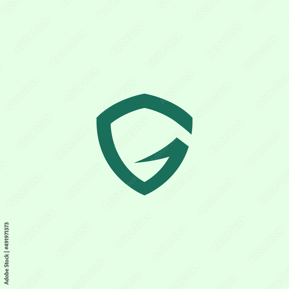 G Shield Logo Simple Design G Shield Logo Simple Design