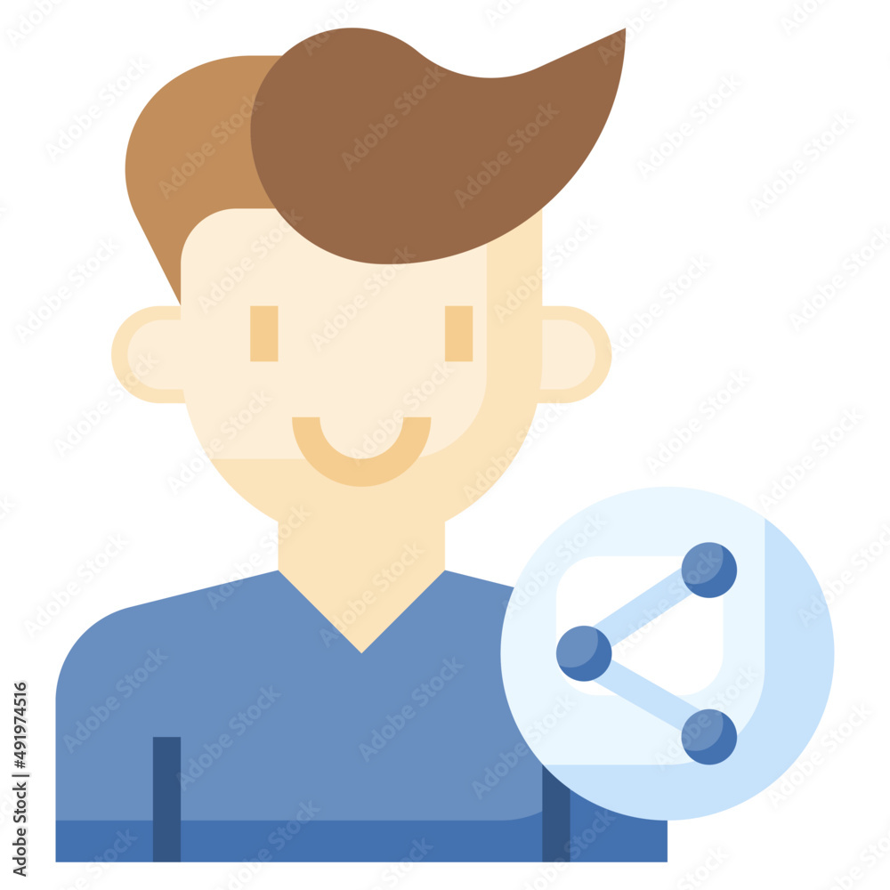 USER flat icon,linear,outline,graphic,illustration USER flat icon,linear,outline,graphic,illustration
