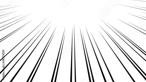 集中線のベクター素材