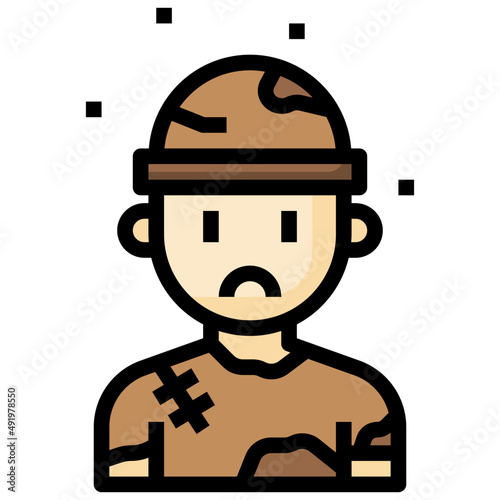 VAGRANT filled outline icon,linear,outline,graphic,illustration