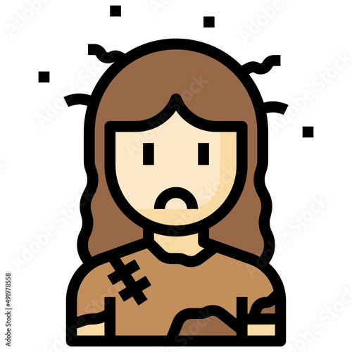 VAGRANT filled outline icon,linear,outline,graphic,illustration